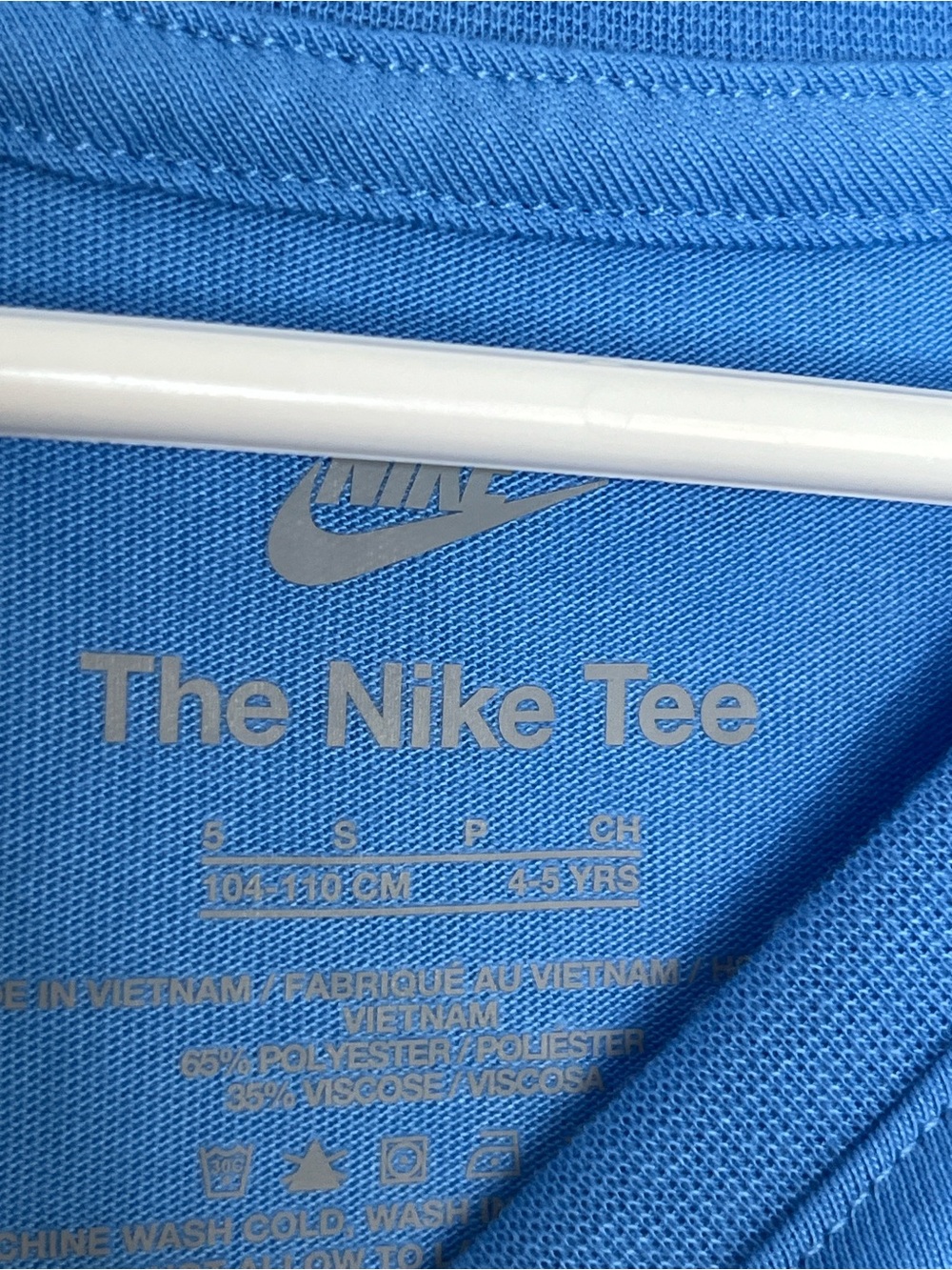 Nike Girls Short Sleeve T Shirt Size 5 - Picture 5 of 6